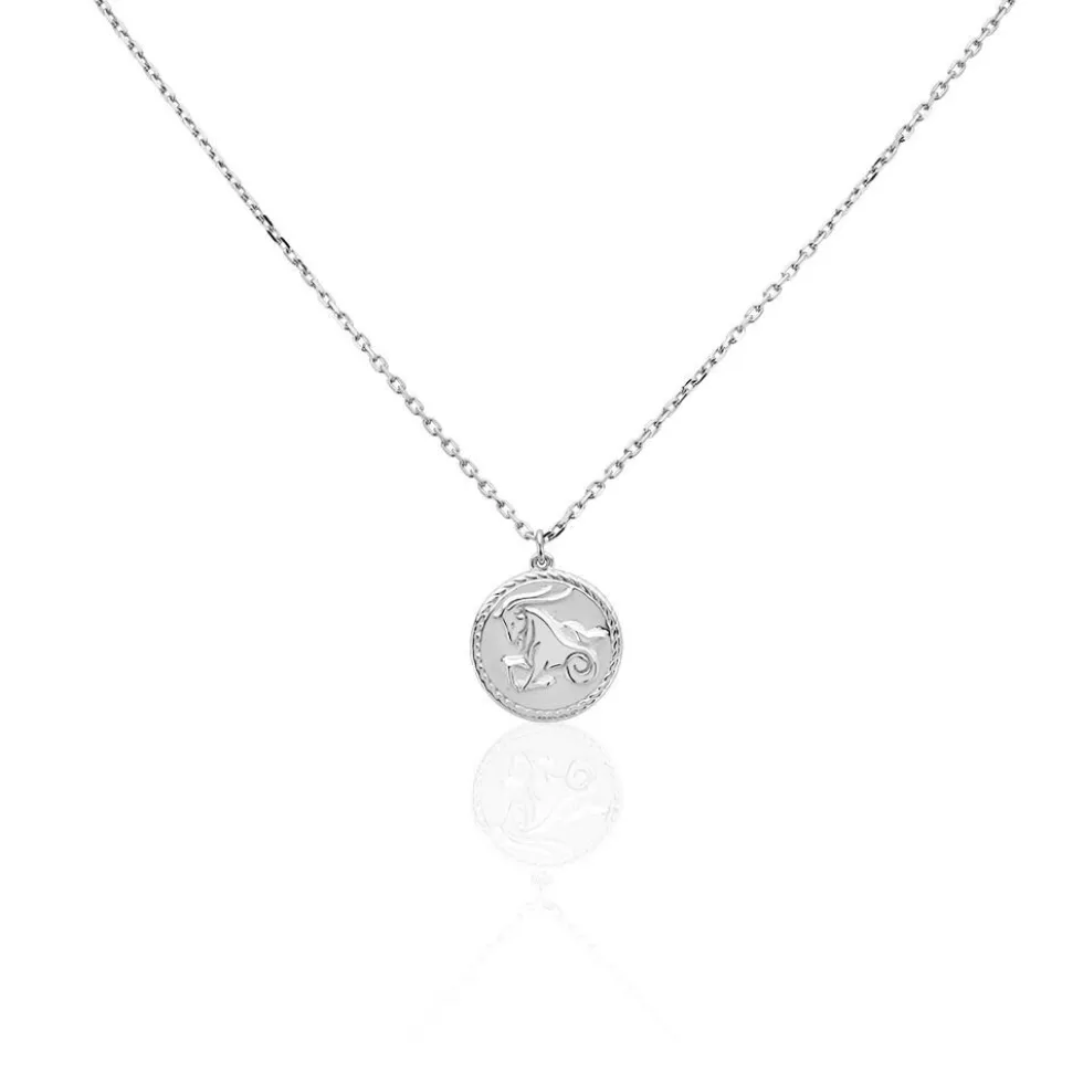 Collier Argent Blanc Lew