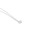 Collier Argent Blanc Patriki Cristal De Swarovski