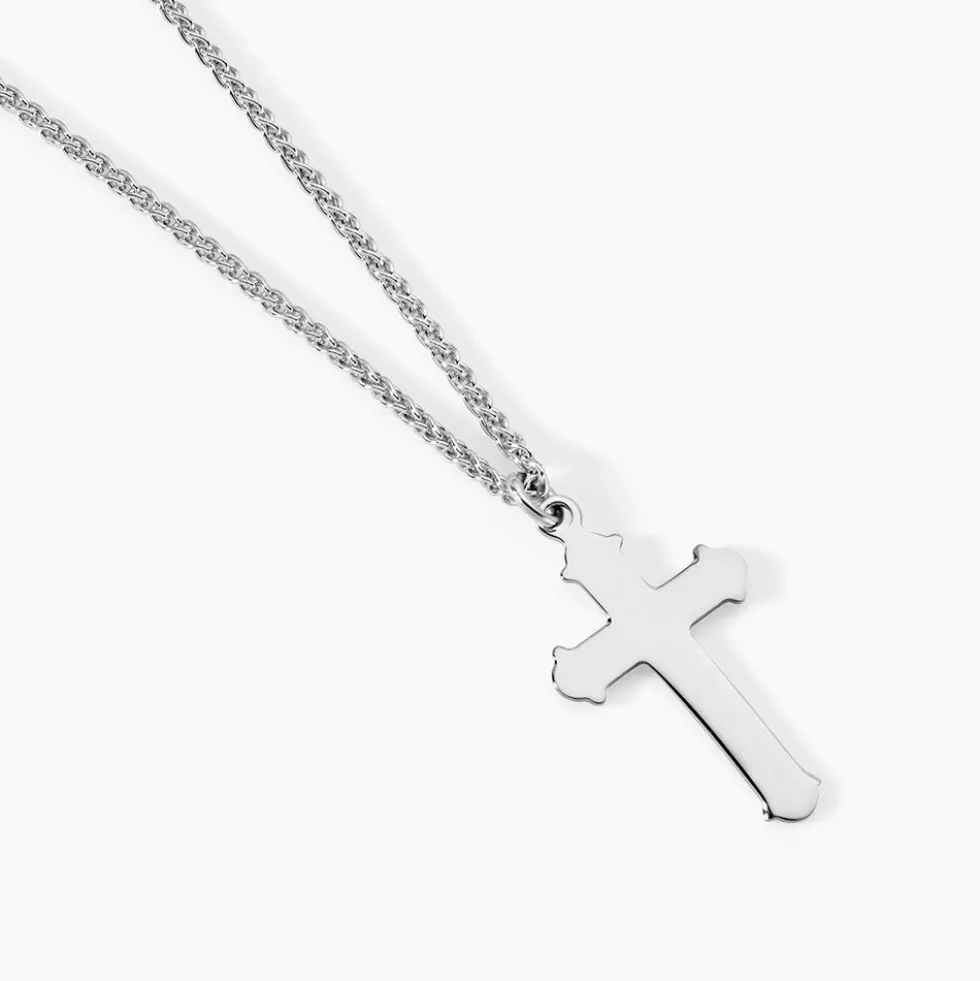 Collier Argent Blanc Pavlo