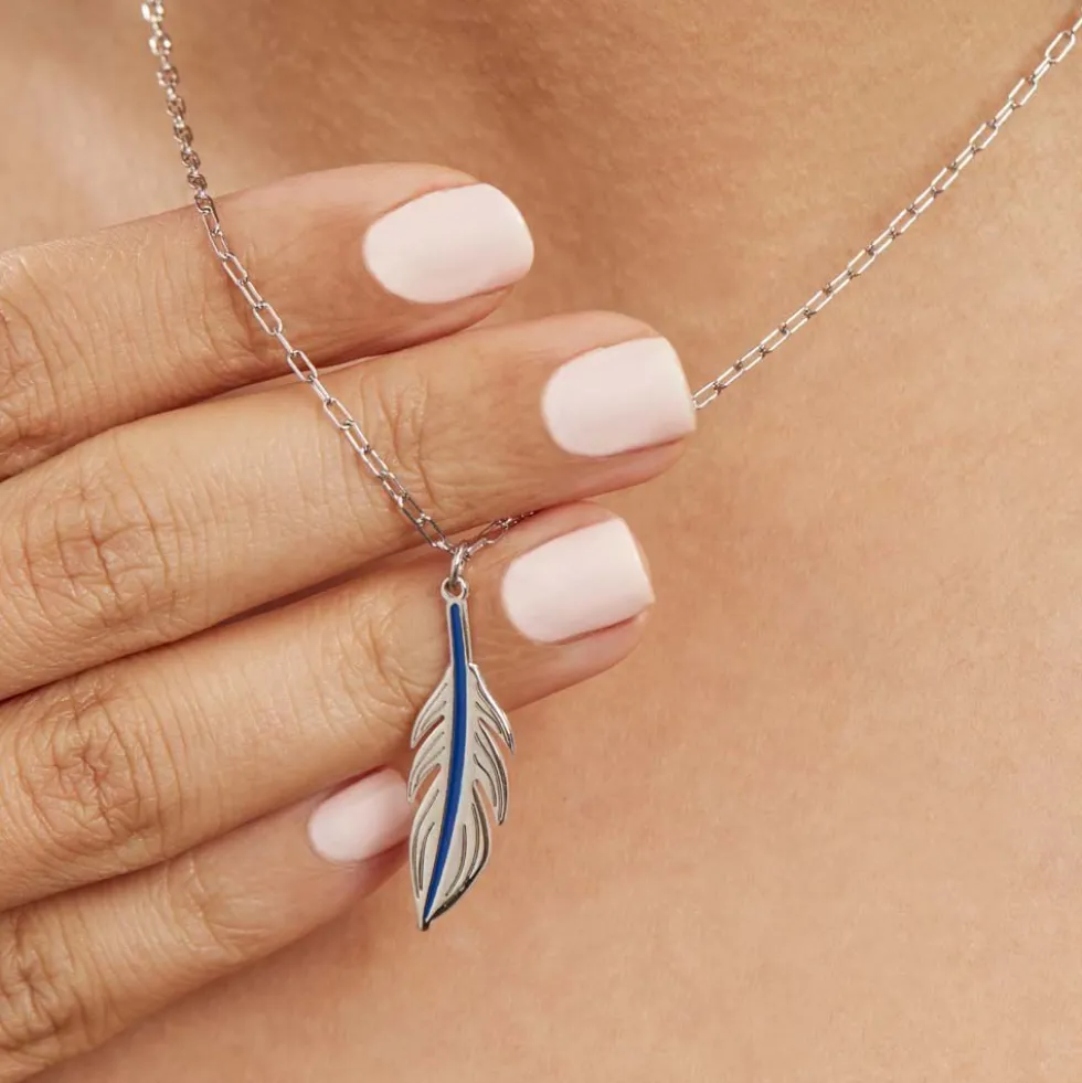Collier Argent Blanc Stieg