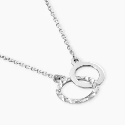 Collier Argent Blanc Ula
