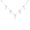 Collier Argent Blanc Ursy