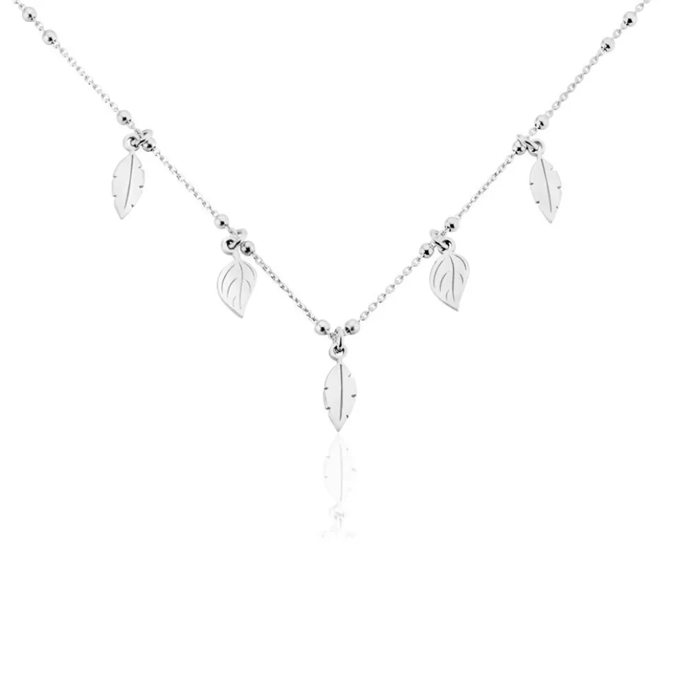 Collier Argent Blanc Ursy