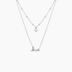 Collier Argent Calvyn