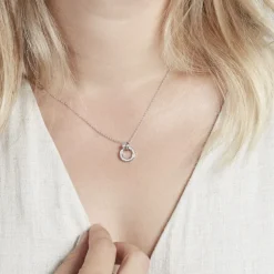 Collier Argent Diogo Oxydes De Zirconium
