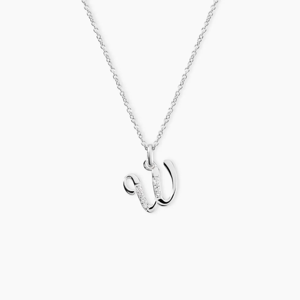 Collier Argent Fifi Oxydes De Zirconium