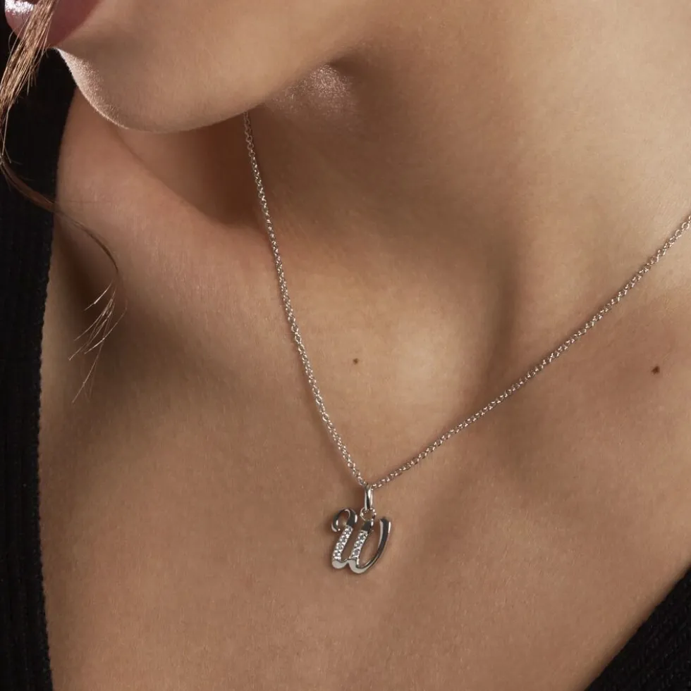 Collier Argent Fifi Oxydes De Zirconium