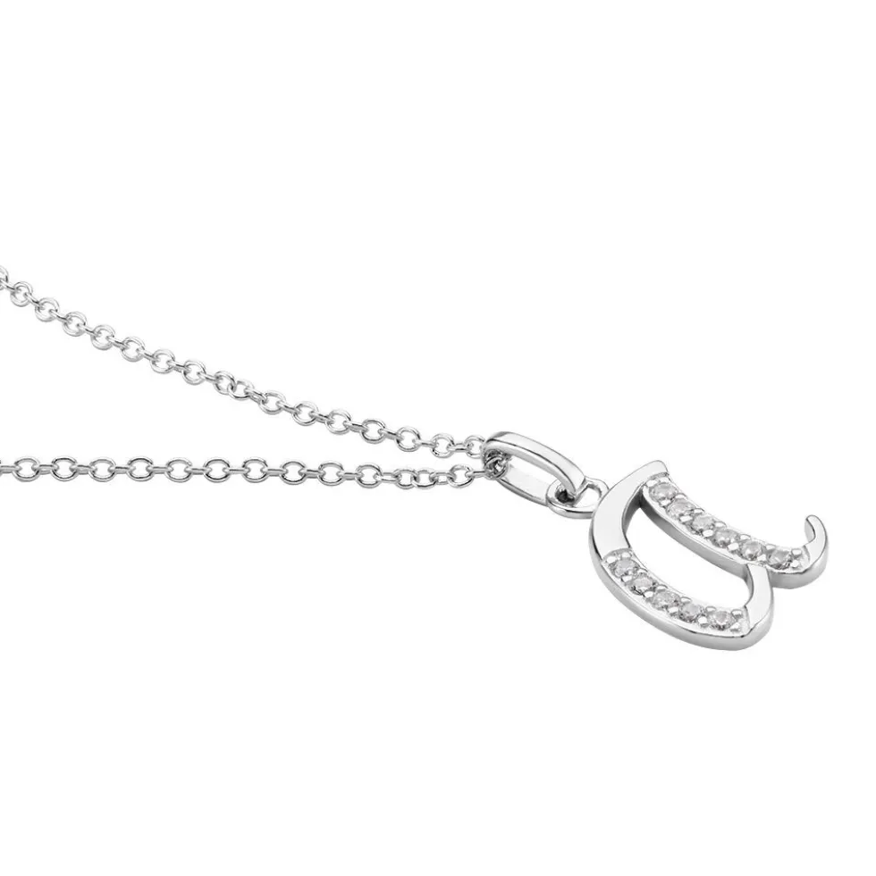 Collier Argent Fifi Oxydes De Zirconium