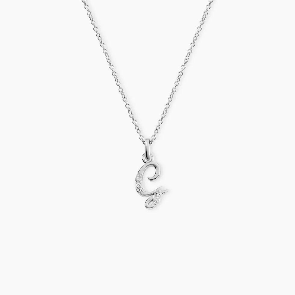 Collier Argent Fifi Oxydes De Zirconium