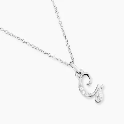Collier Argent Fifi Oxydes De Zirconium