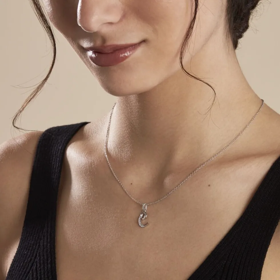 Collier Argent Fifi Oxydes De Zirconium