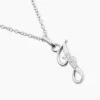 Collier Argent Fifi Oxydes De Zirconium