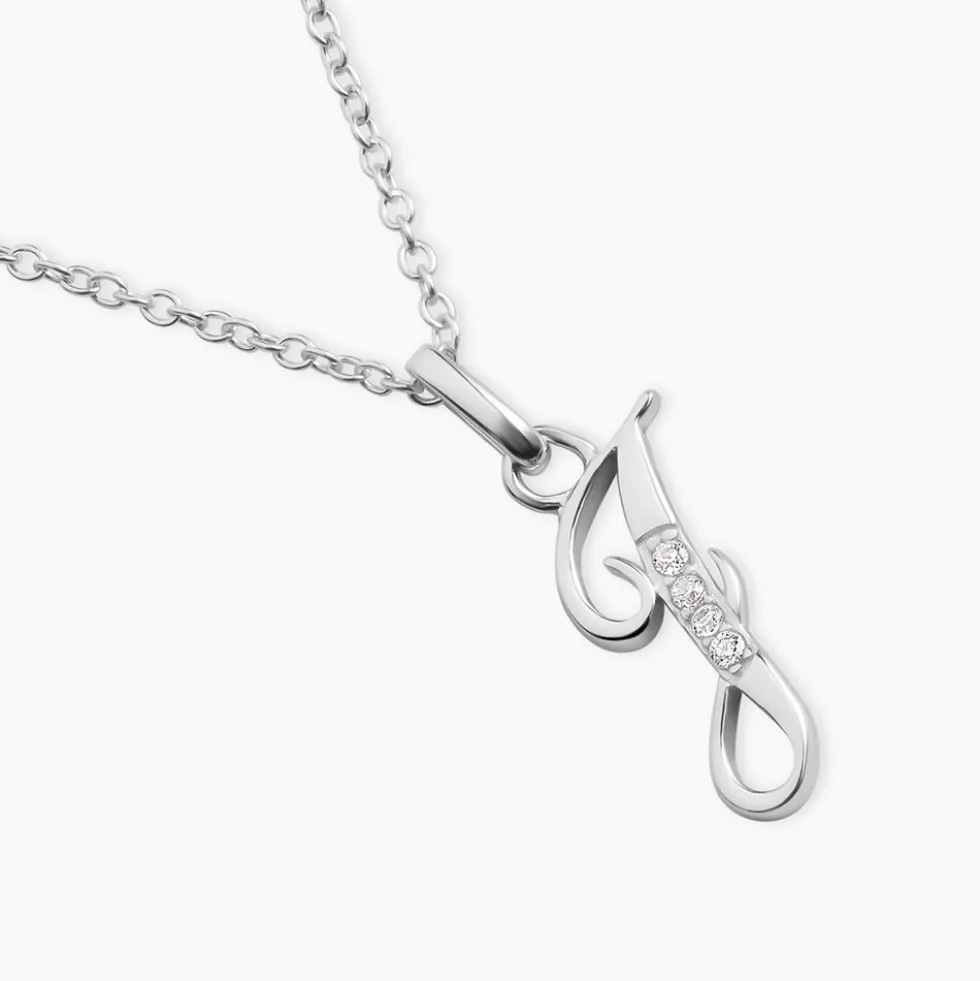 Collier Argent Fifi Oxydes De Zirconium
