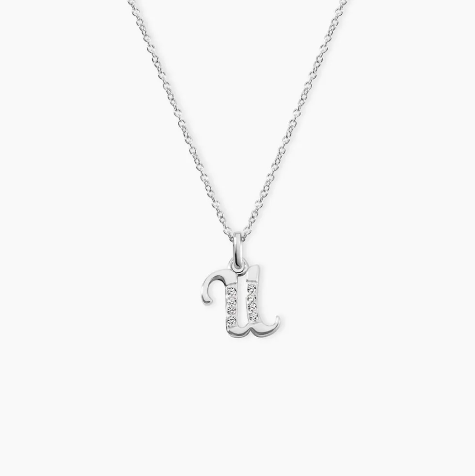 Collier Argent Fifi Oxydes De Zirconium