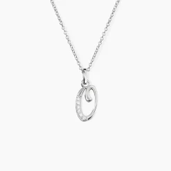 Collier Argent Fifi Oxydes De Zirconium