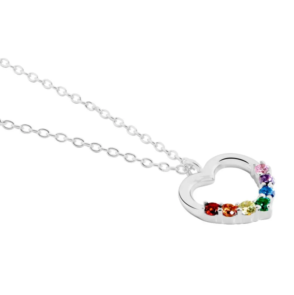 Collier Argent Hebert Oxydes De Zirconium