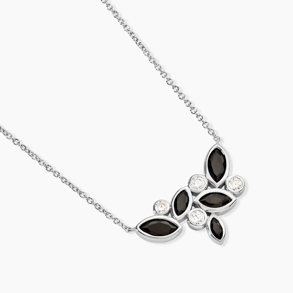 Collier Argent Herbaud Oxydes De Zirconium