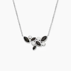 Collier Argent Herbaud Oxydes De Zirconium