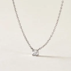 Collier Argent Lylwenn Oxydes De Zirconium