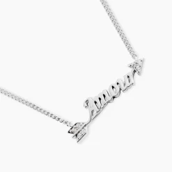 Collier Argent Ronky Oxydes De Zirconium