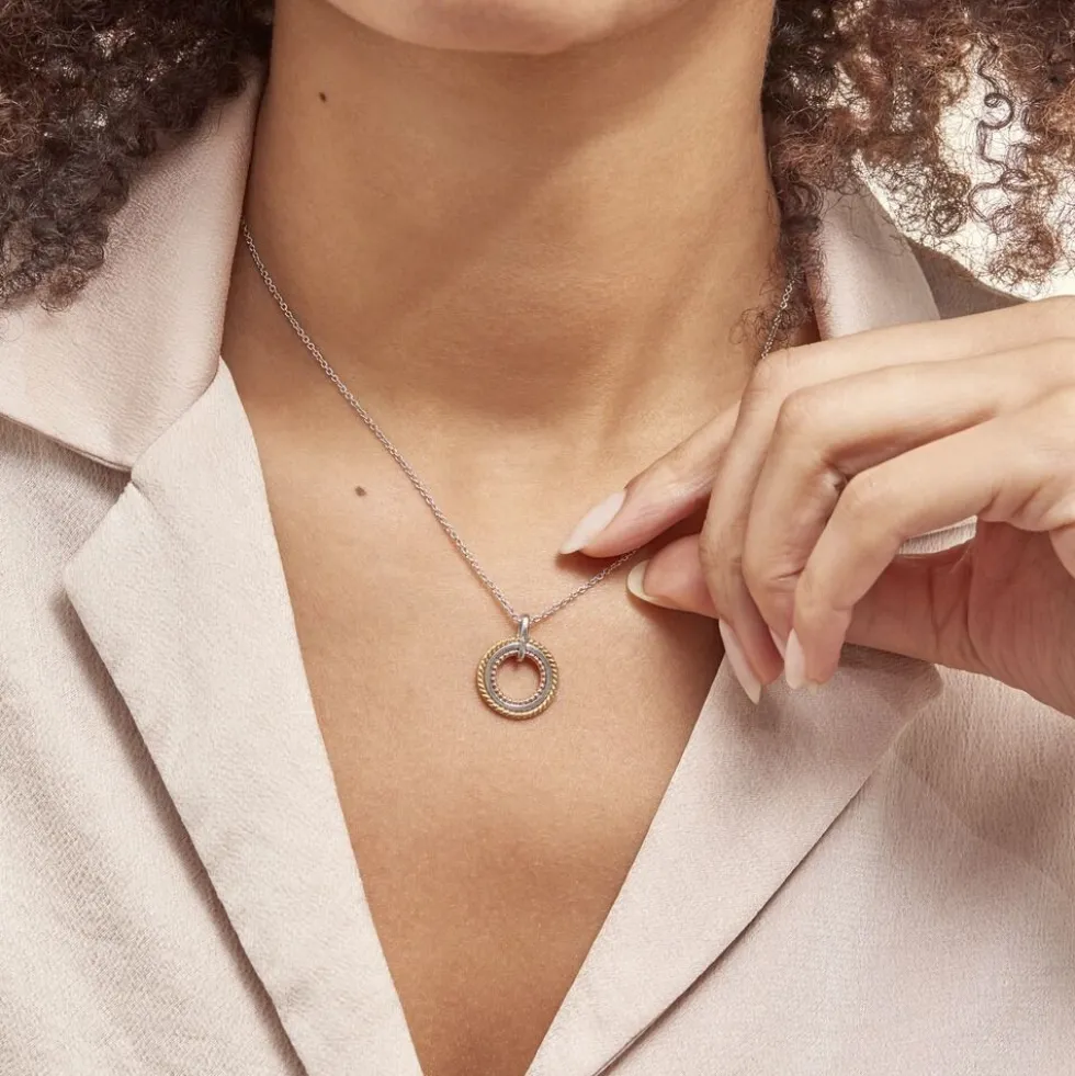 Collier Argent Tricolore Cainnech