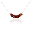 Collier Argent Ursan Ambre