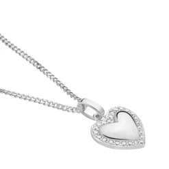 Collier Argent Vibien Oxydes De Zirconium