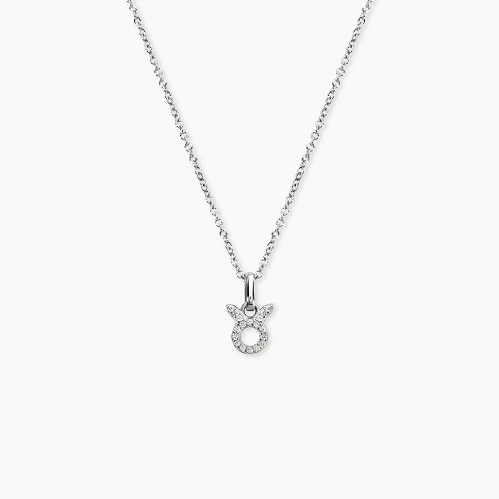 Collier Astra Argent Blanc Oxyde De Zirconium