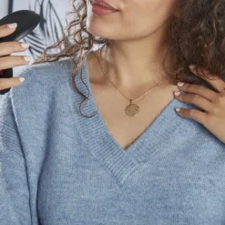 Collier Astro Plaqué Or