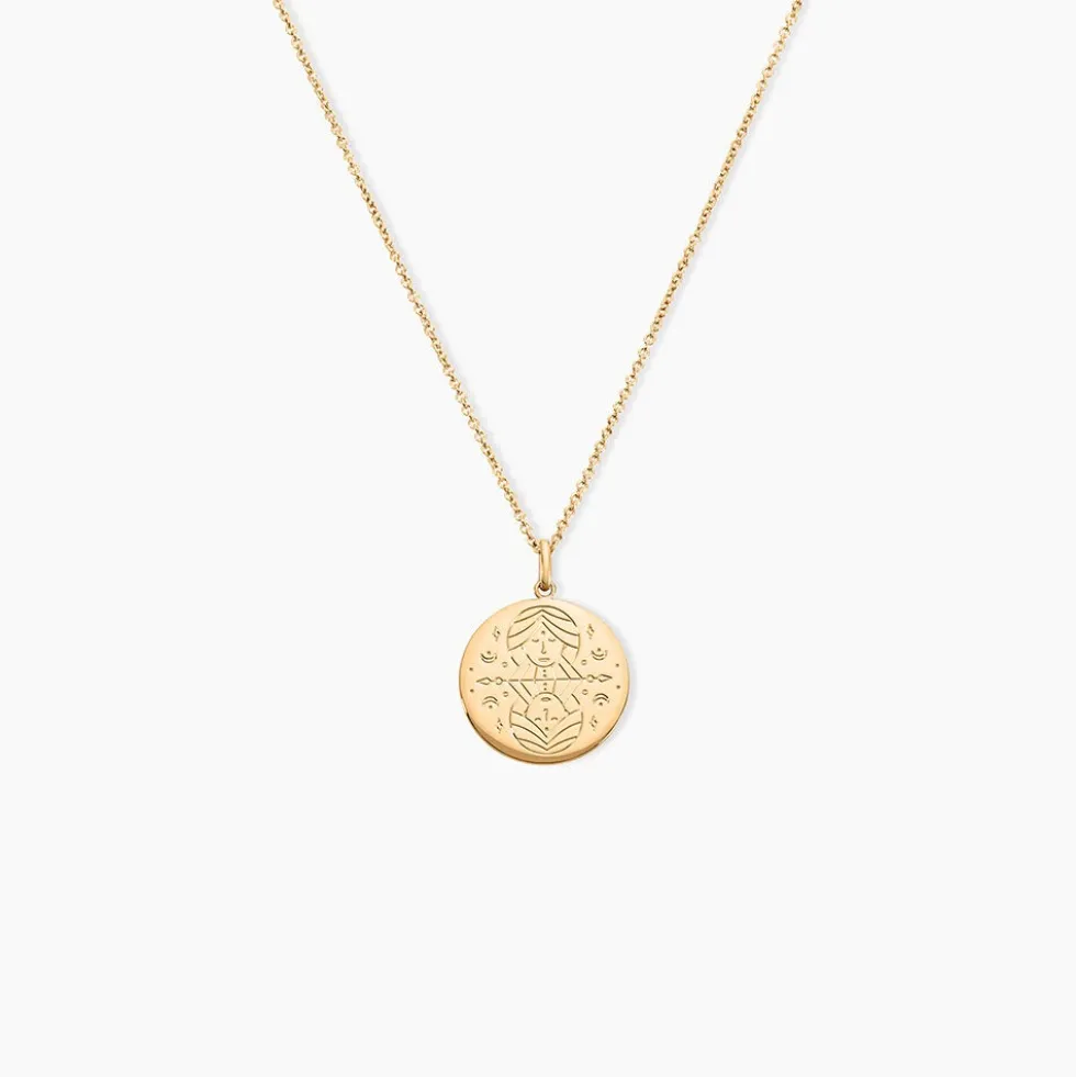 Collier Astro Plaqué Or