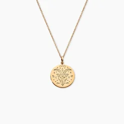Collier Astro Plaqué Or