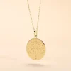 Collier Astro Plaqué Or