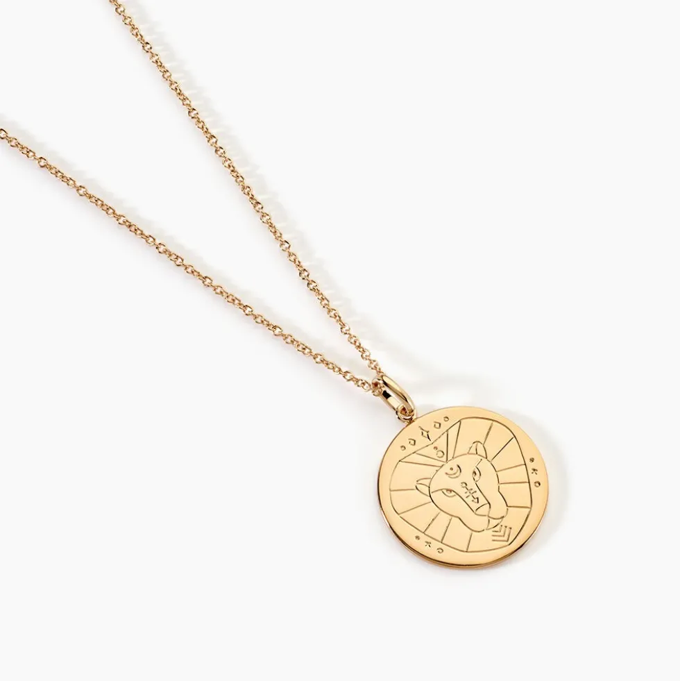 Collier Astro Plaqué Or