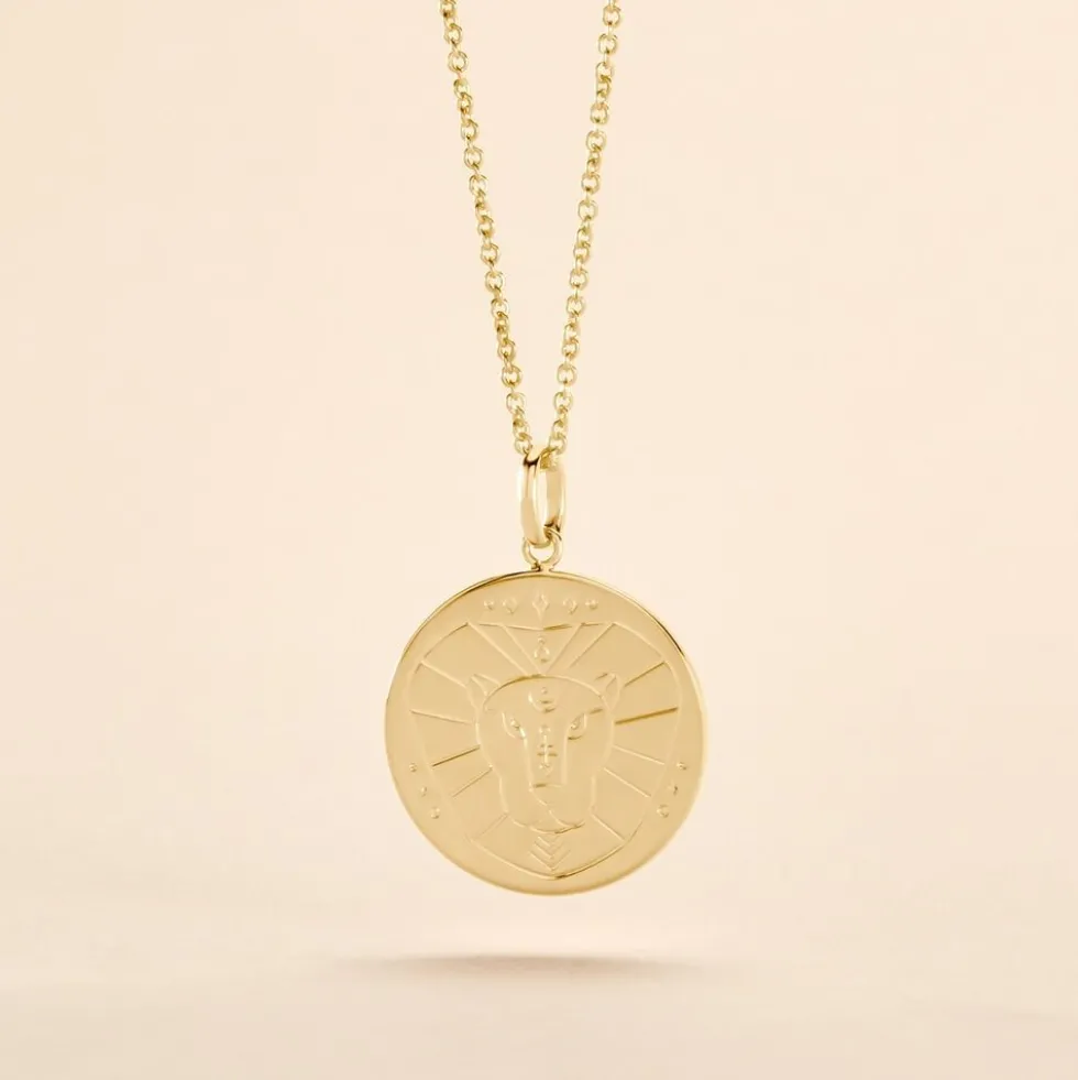 Collier Astro Plaqué Or