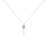 Collier Asya Or Blanc Diamant