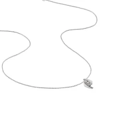 Collier Asya Or Blanc Diamant