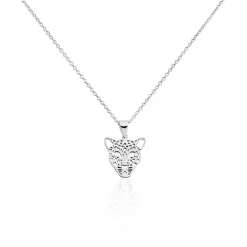 Collier Aurian Argent Blanc