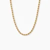 Collier Azelys Plaqué Or Jaune