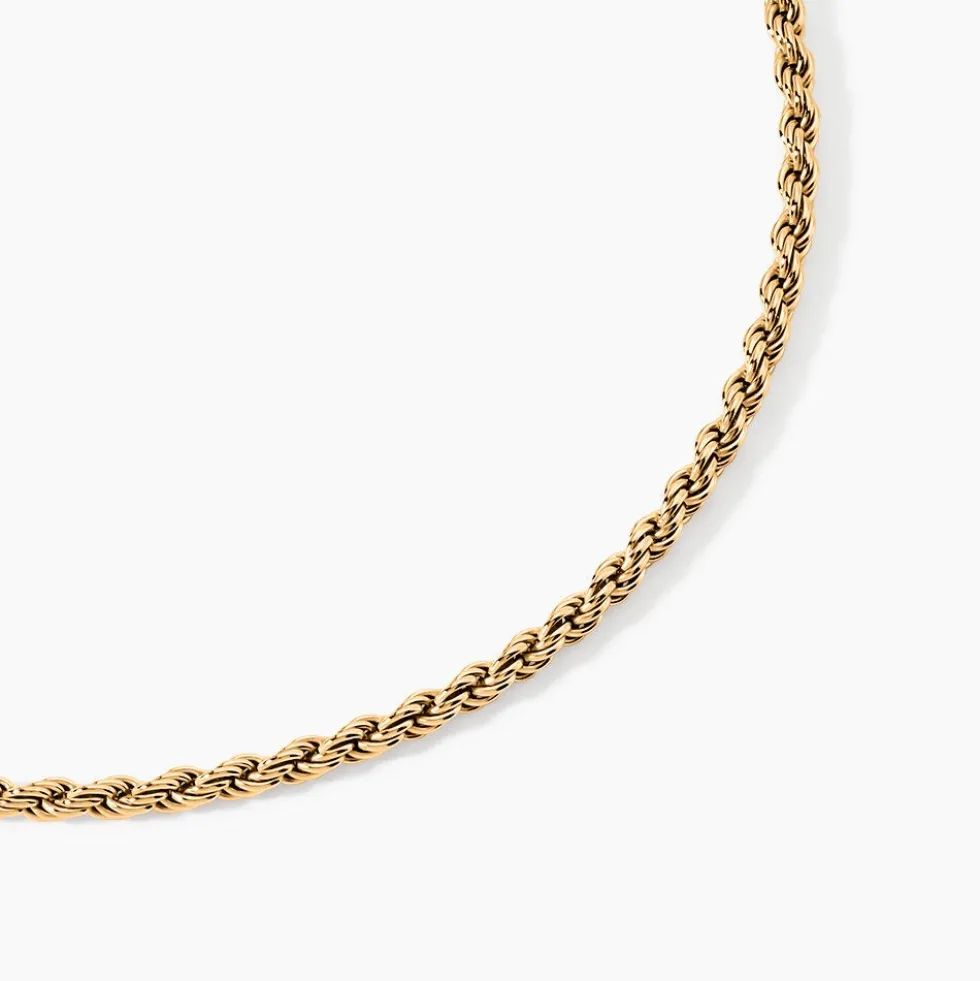 Collier Azelys Plaqué Or Jaune