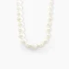 Collier Baroque Or Jaune Perle De Culture