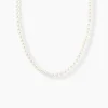 Collier Baroque Or Jaune Perle De Culture