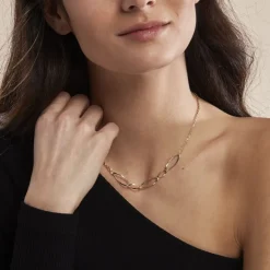 Collier Benedicte Or Bicolore