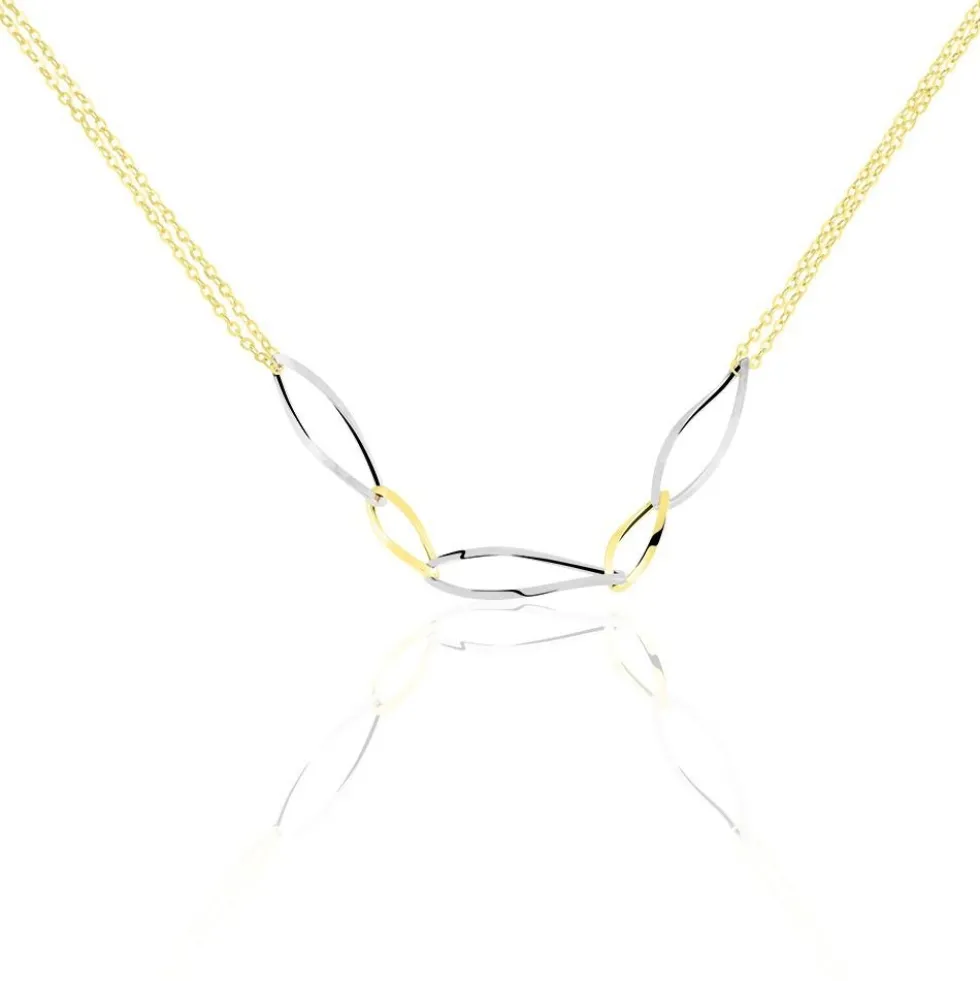 Collier Benedicte Or Bicolore