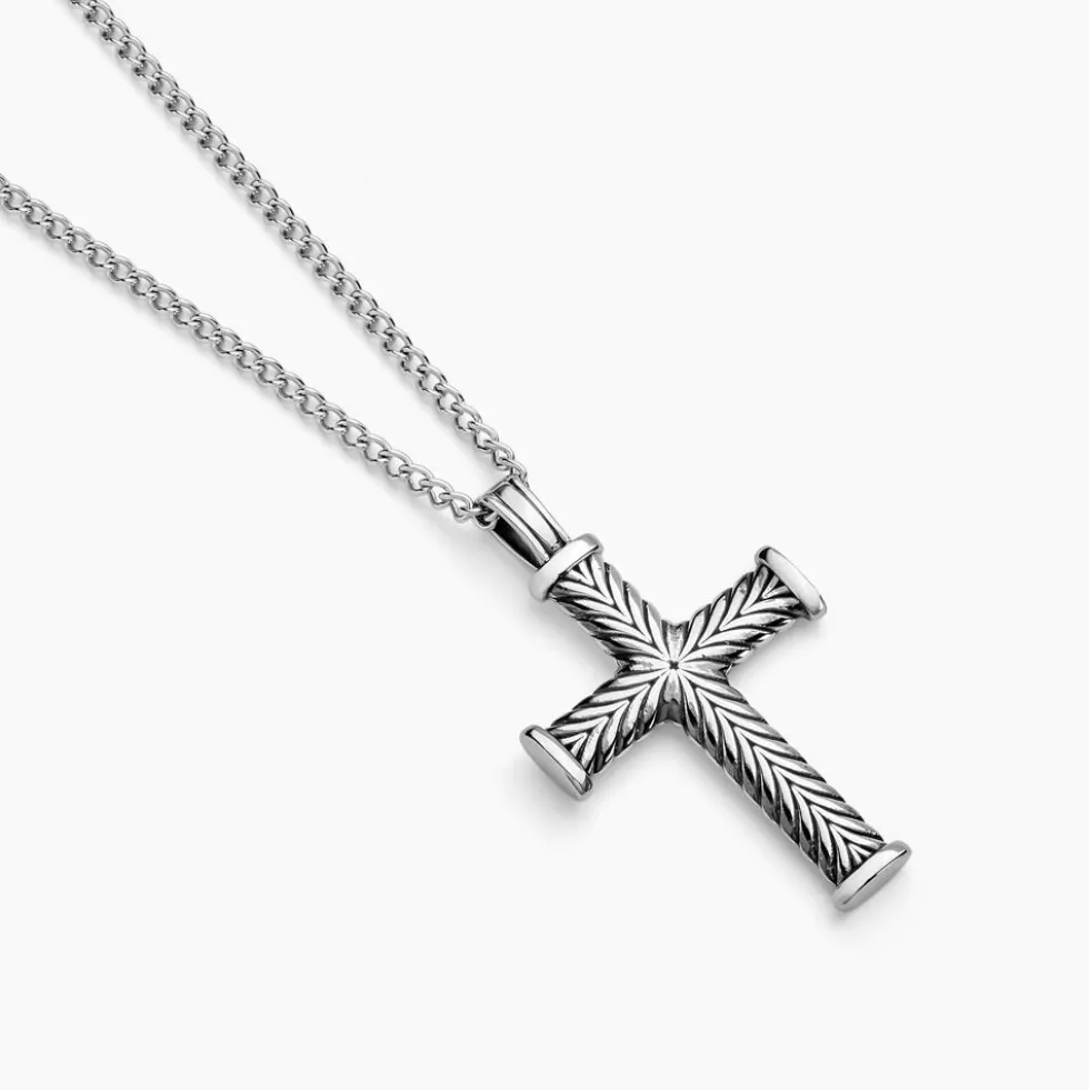 Collier Black Love Acier Bicolore