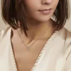 Collier Briaga Argent Blanc Oxyde De Zirconium