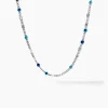 Collier Cacilia Argent Blanc