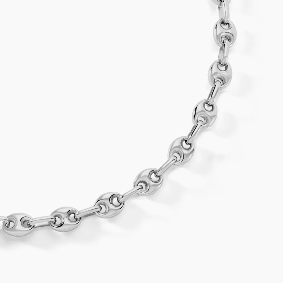 Collier Carrus Argent Blanc