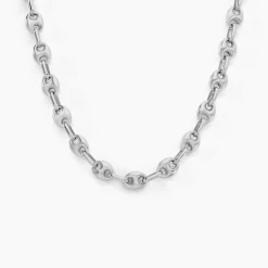 Collier Carrus Argent Blanc