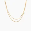 Collier Clareto Or Jaune