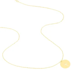 Collier Cobeia Croix Maille Forcat Or Jaune